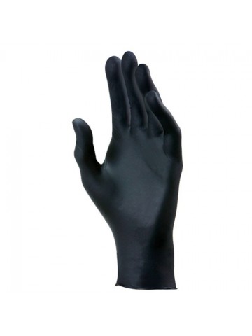 GUANTI IN NITRILE  NERO S  pezzi 100