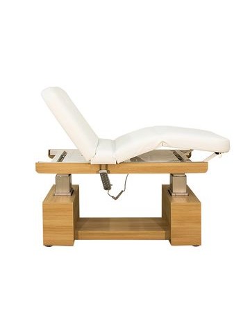 IVY Lettino da massaggio in legno con porta rotolo